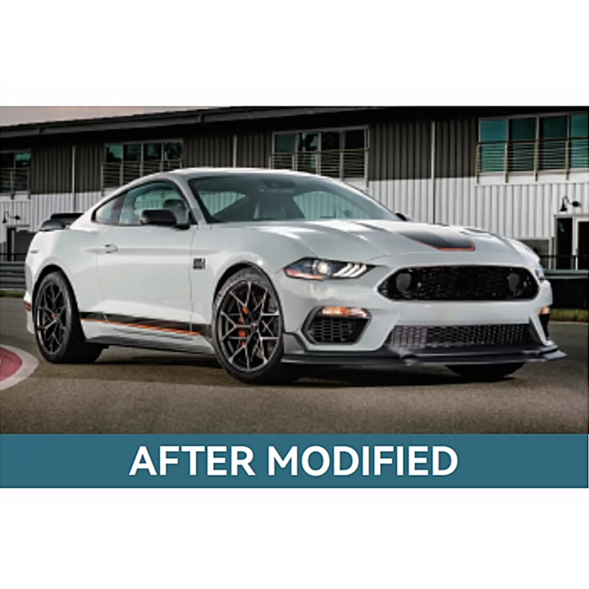 Front Bumper suitable for Ford Mustang Mk6 VI Sixth Generation Facelift (2018-2022) – product image 1