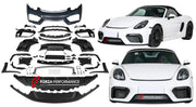 FRONT BUMPER  for PORSCHE 981 CAYMAN BOXSTER UPGRADE to CAYMAN 718 982 GT4 2024+