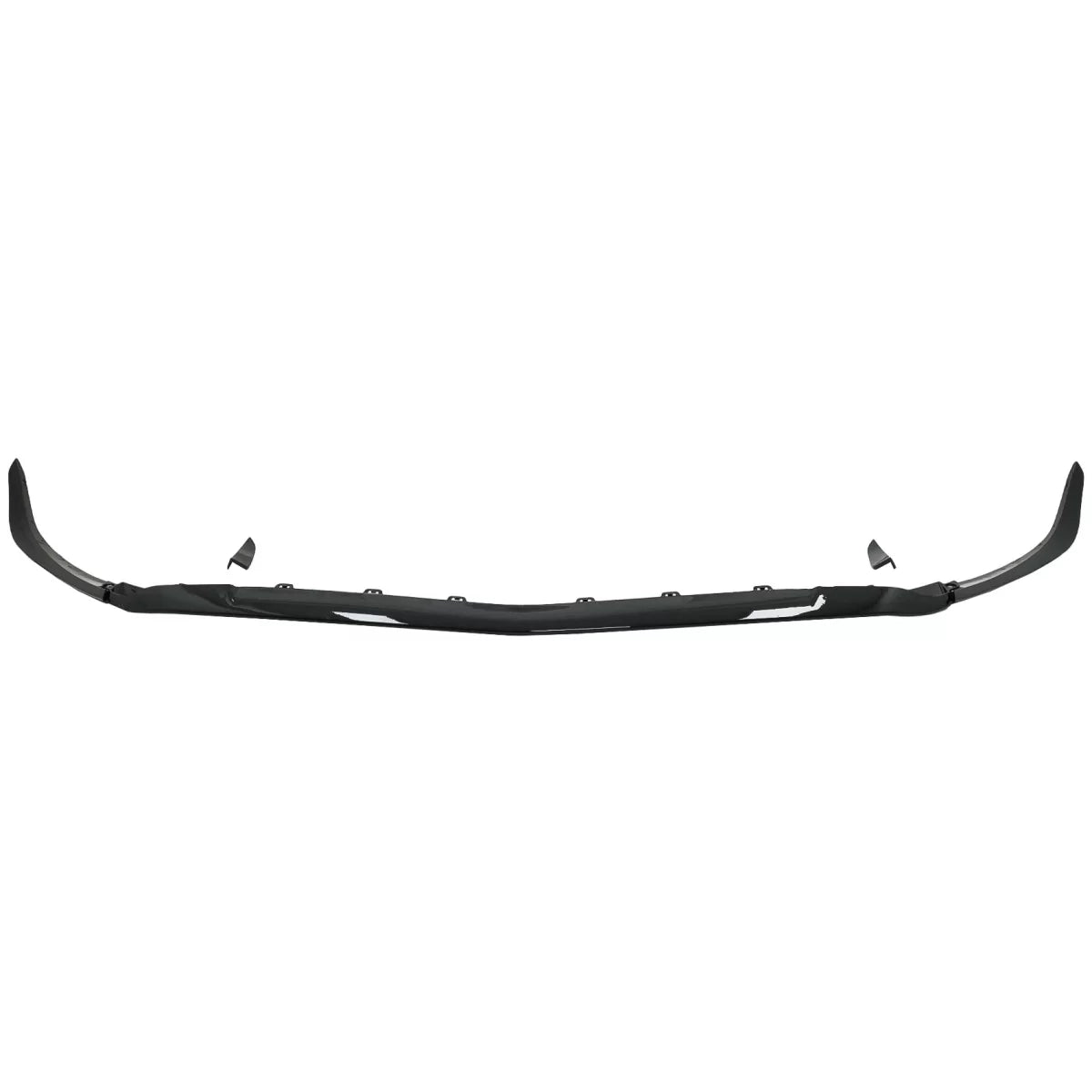 Front Bumper Lip Extension suitable for Mercedes A-Class A45 W177 V177 (2018-up) A45S Design Piano Black – product image 1