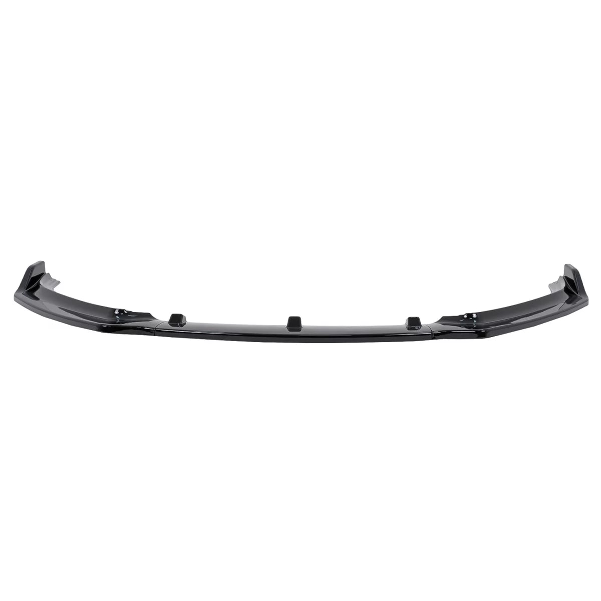 Front Bumper Lip Extension Spoiler suitable for VW Polo 6R 6C Facelift (2009-2017) Piano Black – product image 1