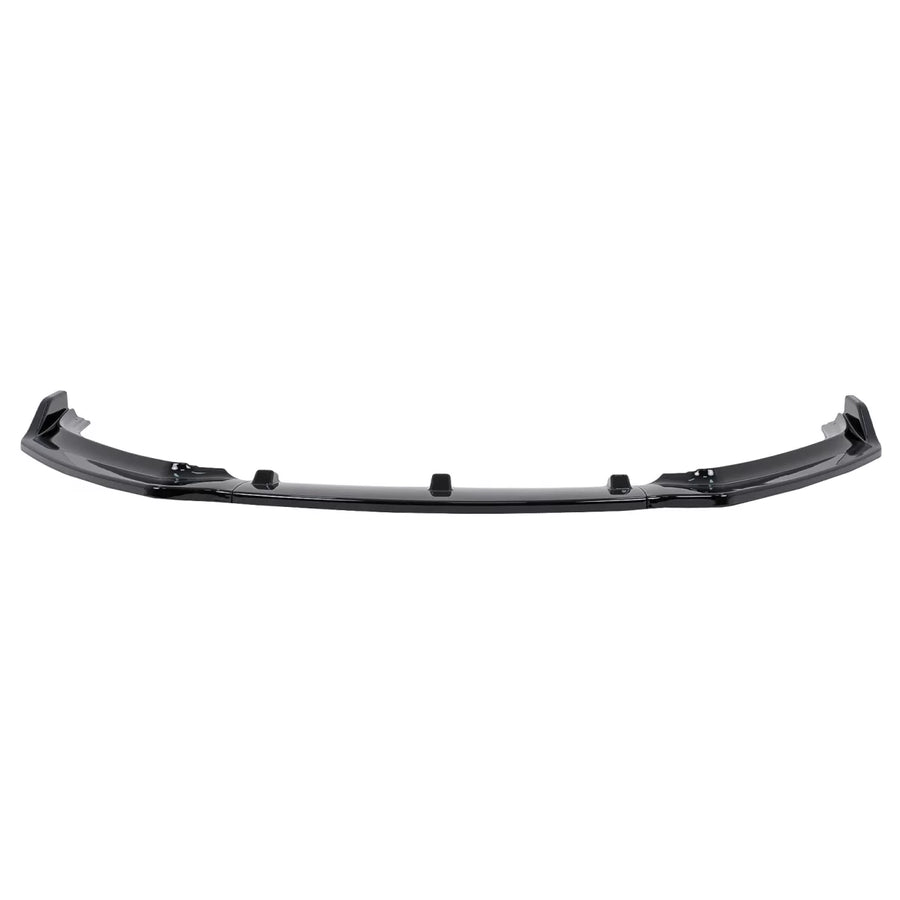Front Bumper Lip Extension Spoiler suitable for VW Polo 6R 6C Facelift (2009-2017) Piano Black – product image 1