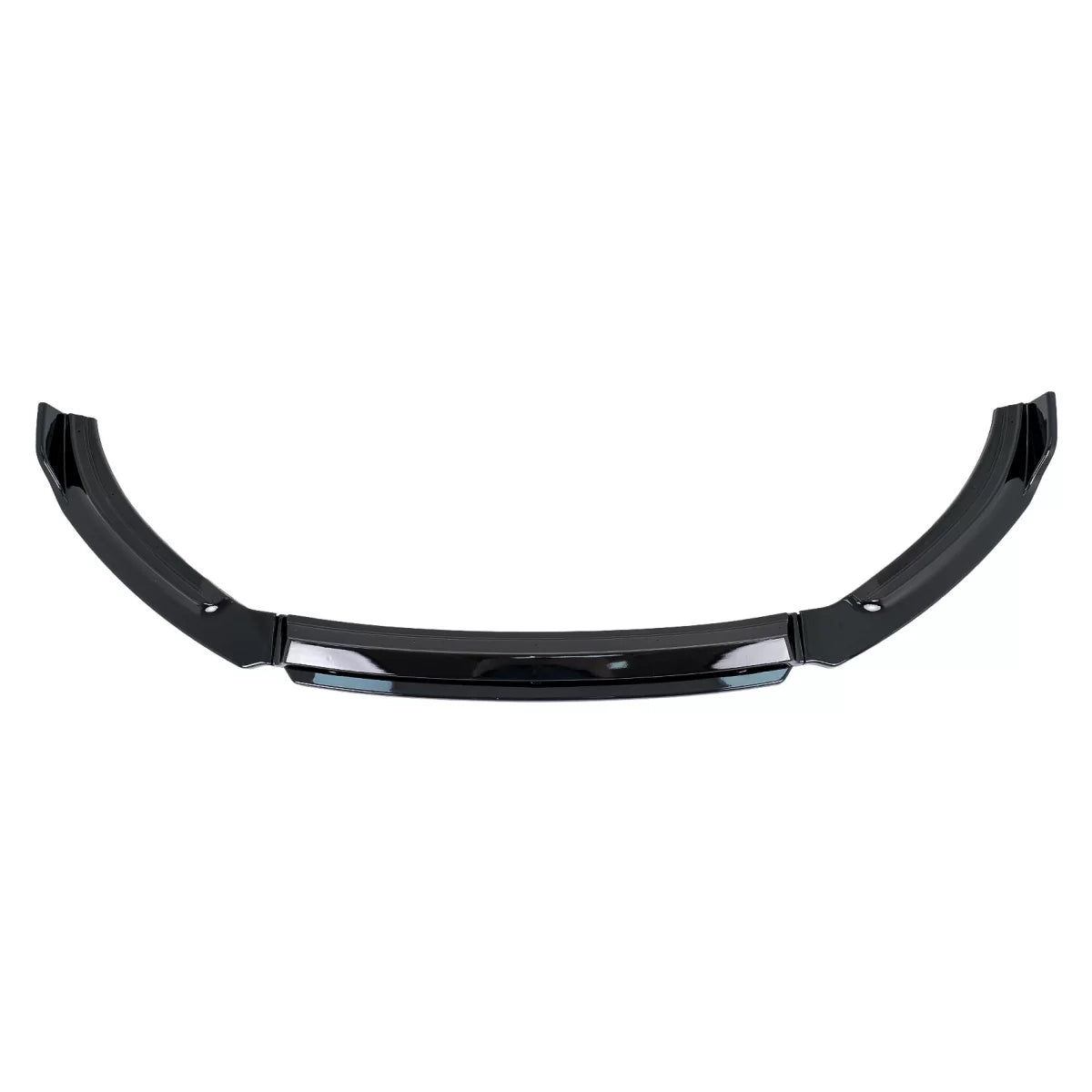 Front Bumper Lip Extension Spoiler suitable for VW Polo AW MK6 (2018-up) Glossy Black – product image 1