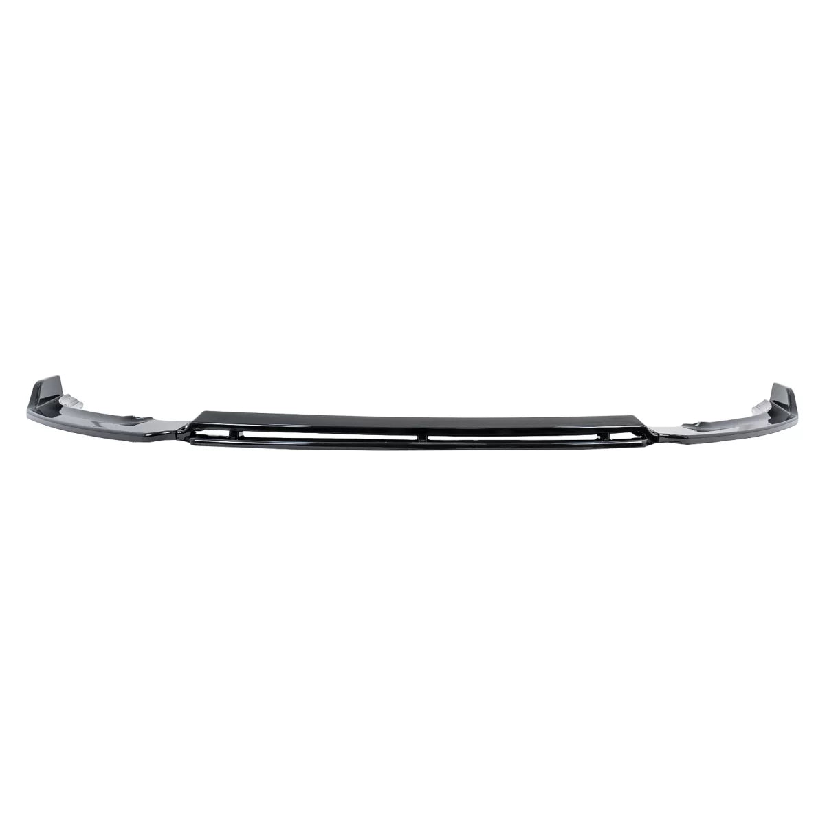 Front Bumper Lip Extension Spoiler suitable for VW Polo AW MK6 (2018-up) Glossy Black – product image 1