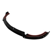 Front Bumper Lip suitable for Mercedes E-Class W213 S213 C238 A238 (2016-2019) Sport Look Piano Black – product image 3