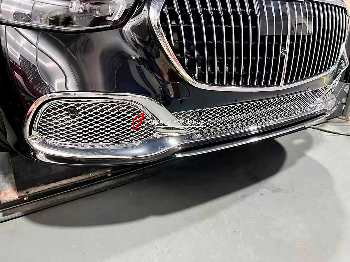 FRONT BUMPER LOWER MESH for MERCEDES-BENZ S-CLASS S480 S580 W223 S480 S580 2020+ to S680 MAYBACH