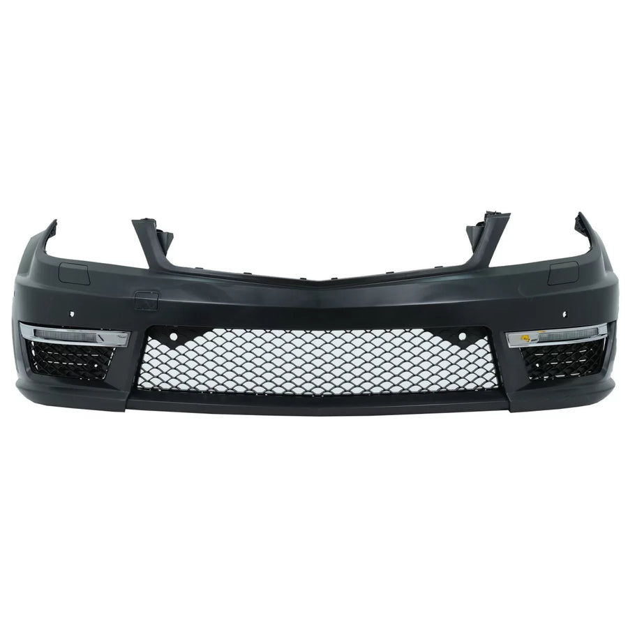 Front Bumper suitable for Mercedes C-Class W204 S204 C204 (2007-2015) Facelift C63 Design – product image 1