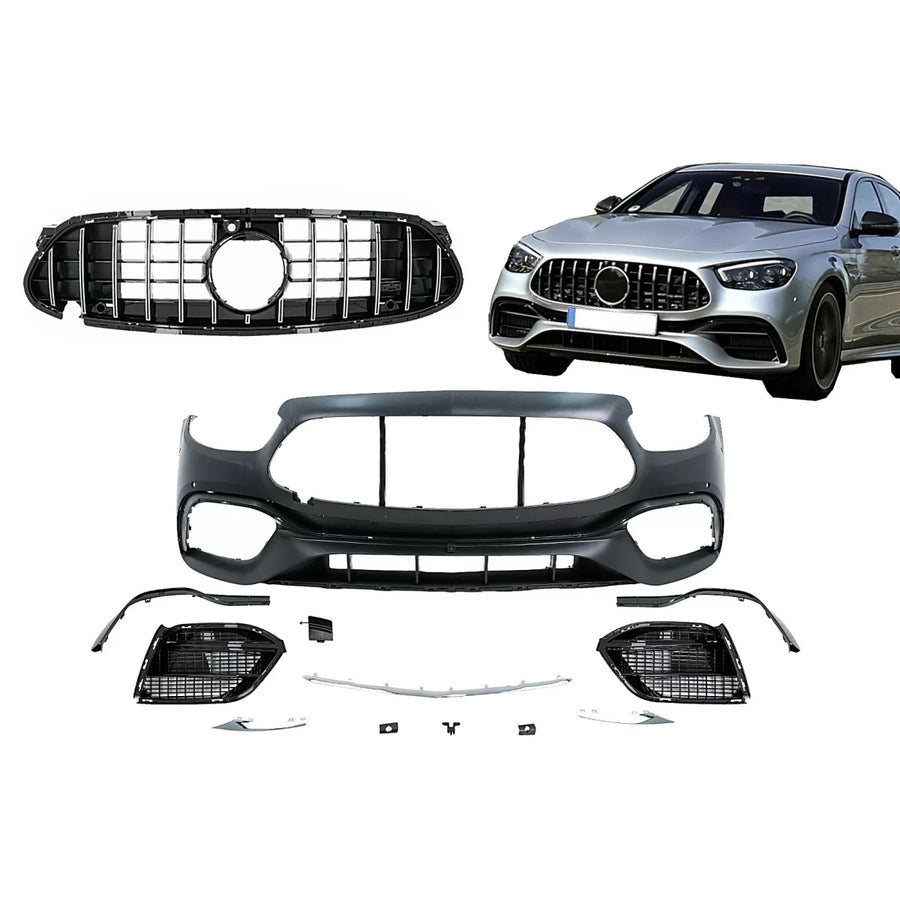 Front Bumper suitable for Mercedes E-Class W213 S213 C238 A238 Facelift (2020-Up) E63 Design – product image 1