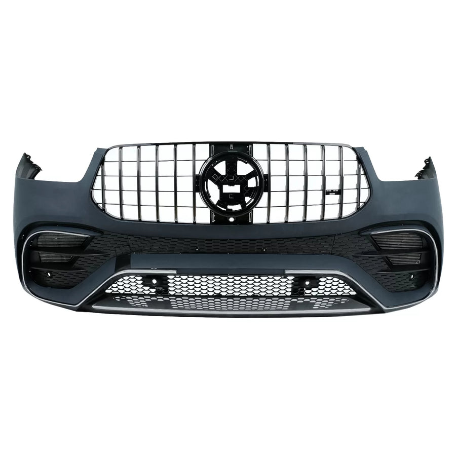 Front Bumper suitable for Mercedes GLE W167 SUV C167 Coupe (2019-06.2023) GLE63 Design – product image 1