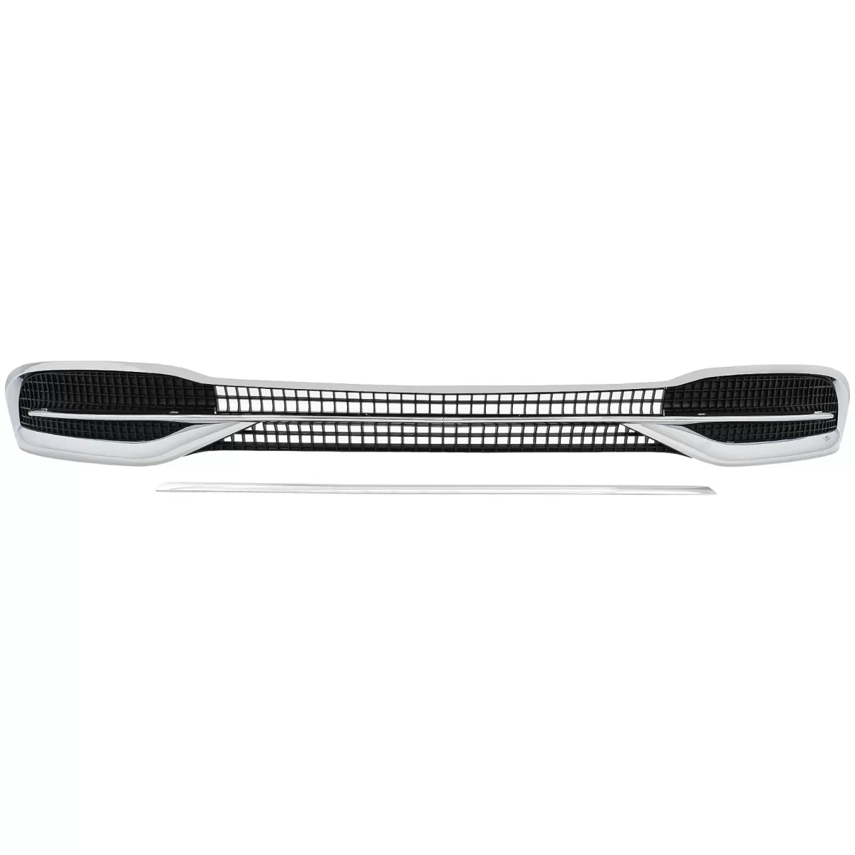 Front Bumper Parts suitable for Mercedes S-Class W222 Facelift Sedan (2017-2020) Chrome M-Design – product image 1
