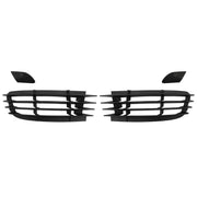 Front Bumper Parts Side grills and Headlights Washer Covers suitable for VW Golf V 5 (2003-2007) Jetta (2005-2010) R32 Look –