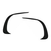 Front Bumper Splitters Fins Aero suitable for Mercedes C Class W206 Sport Line (2021-Up) Piano Black – product image 2