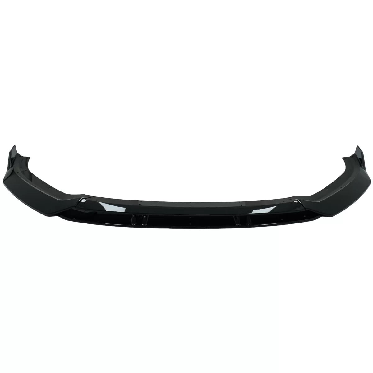 Front Bumper Spoiler Lip suitable for Audi A3 8V Facelift S-Line (2017-up) Piano Black Add-On – product image 1