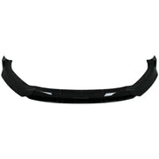 Front Bumper Spoiler Lip suitable for Audi A3 8V Facelift S-Line (2017-up) Piano Black Add-On – product image 3