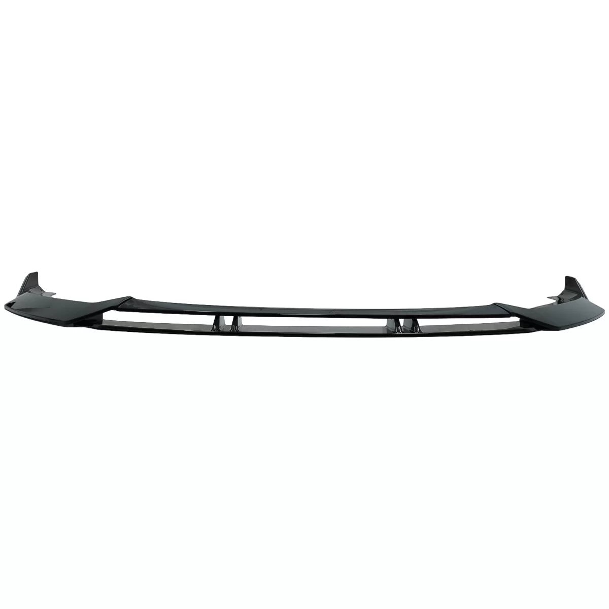 Front Bumper Spoiler Lip suitable for Audi A3 8V Facelift S-Line (2017-up) Piano Black Add-On – product image 1
