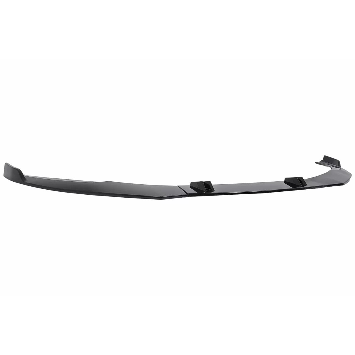 Front Bumper Spoiler Lip suitable for Audi A6 C8 4K (2018-2022) Piano Black – product image 1