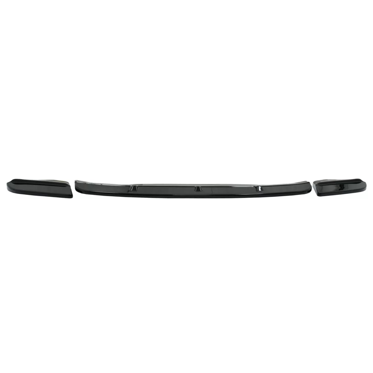 Front Bumper Spoiler Lip suitable for BMW X3 G01 (2018-Up) Piano Black – product image 1