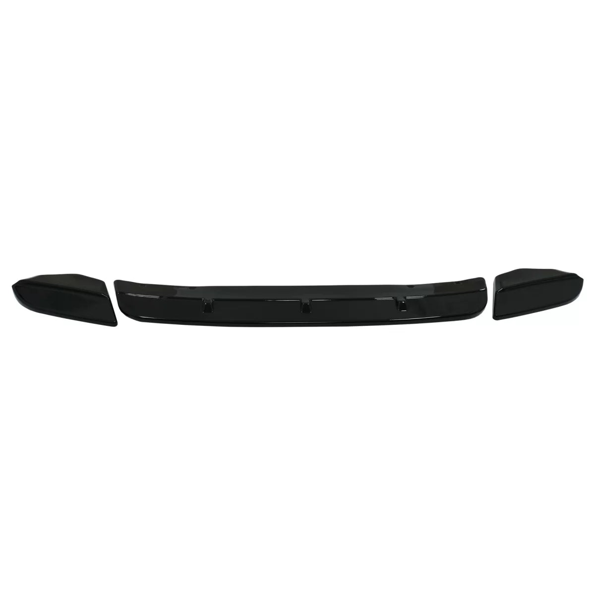 Front Bumper Spoiler Lip suitable for BMW X3 G01 (2018-Up) Piano Black – product image 1