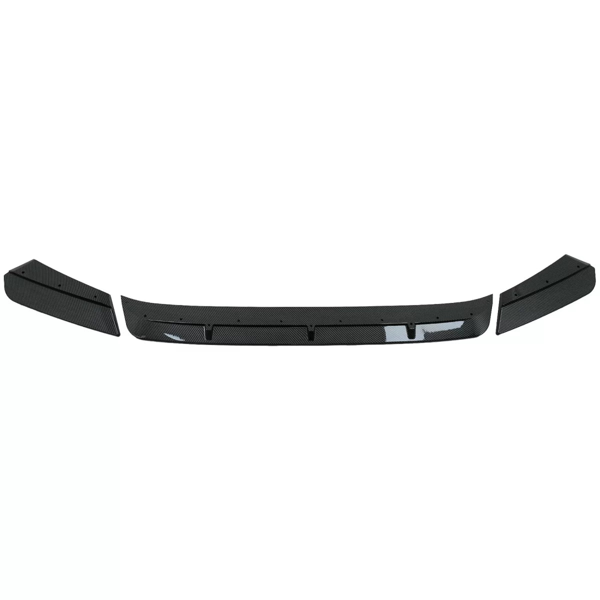 Front Bumper Spoiler Lip suitable for BMW X3M G01 X4M G02 (2018-2020) M Sport Carbon Look – product image 1