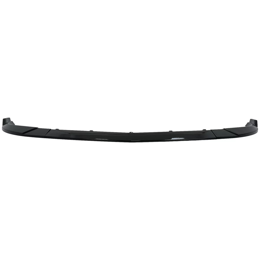 Front Bumper Spoiler Lip Extension suitable for Mercedes C-Class W204 S204 C204 Sport Line (2011-2014) Piano Black – product 