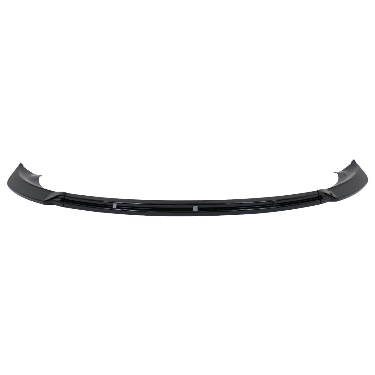 Front Bumper Spoiler Lip suitable for Tesla Model 3 (2017-up) Piano Black Add-on – product image 1