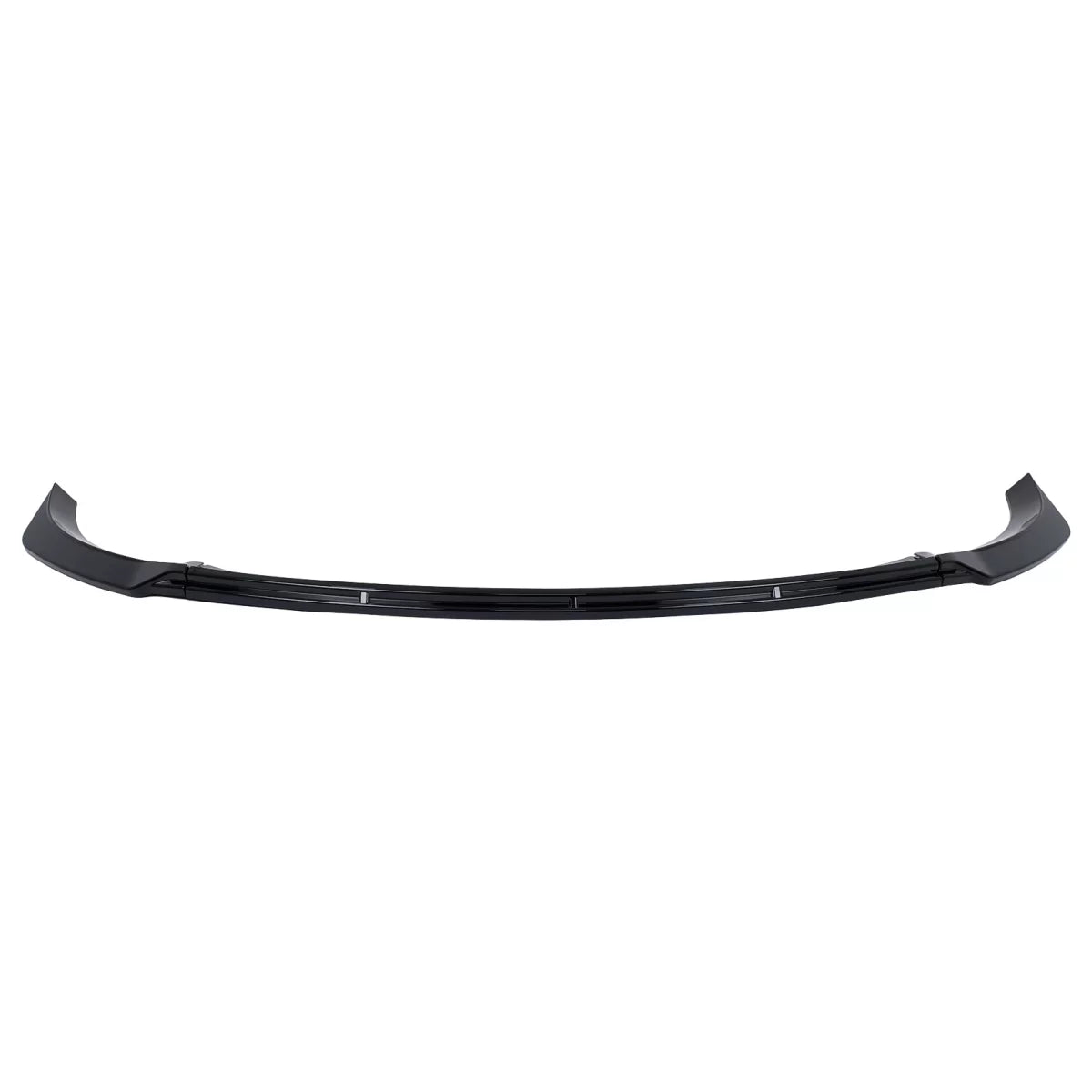 Front Bumper Spoiler Lip suitable for Tesla Model Y (2020-Up) Piano Black Add-On – product image 1