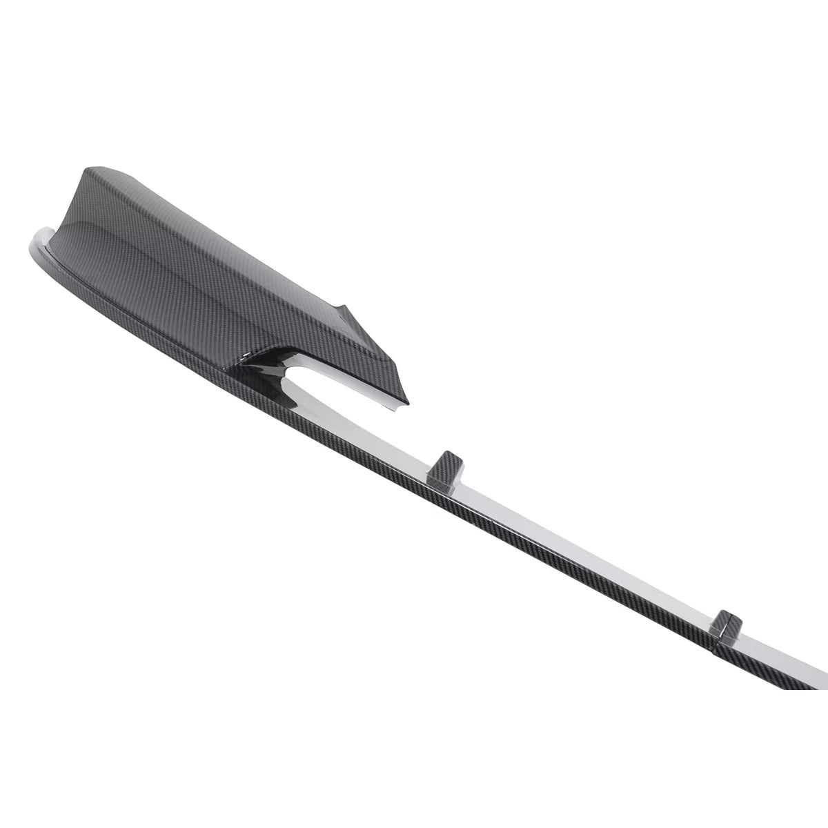 Front Bumper Spoiler Splitter suitable for BMW 3 Series F30 F31 (2011-up) M-Performance Carbon Film Coating – product image 1