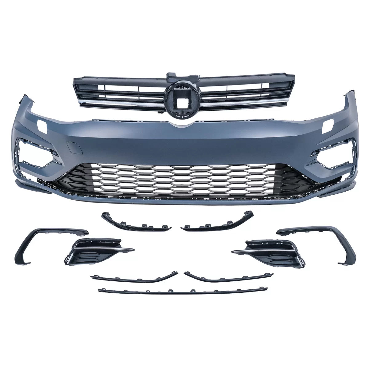 Front Bumper suitable for VW Golf 7.5 (2017-2020) R Design – product image 1