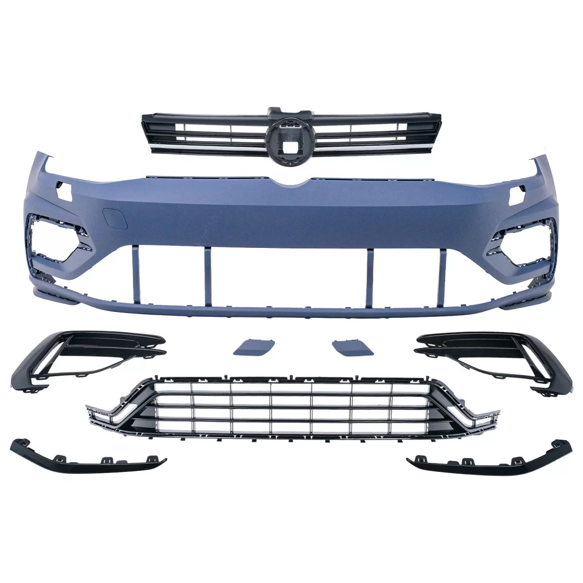 Front Bumper suitable for VW Golf 7 VII (2013-2017) R-Line Design – product image 1