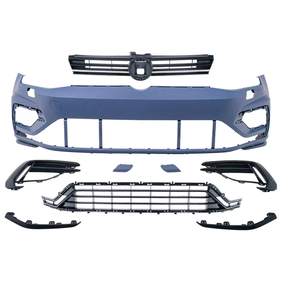Front Bumper suitable for VW Golf 7 VII (2013-2017) R-Line Design – product image 1