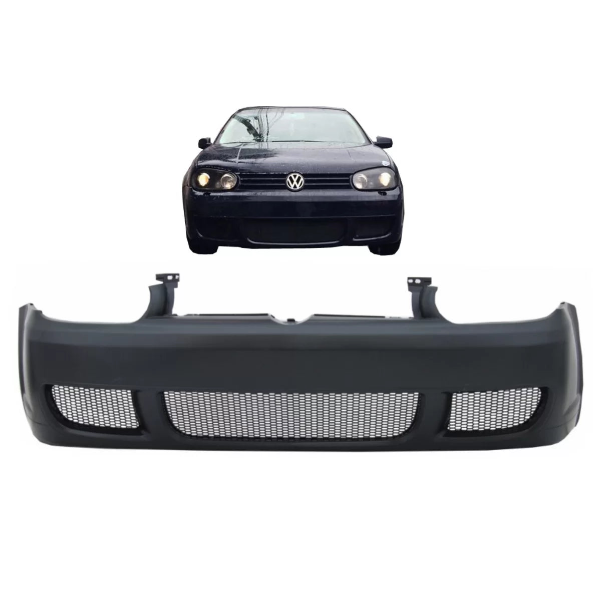 Front Bumper suitable for VW Golf IV 4 MK4 (1997-2004) R32 Look – product image 1