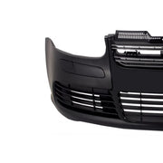 Front Bumper suitable for VW Golf V 5 (2003-2007) Jetta (2005-2010) R32 Piano Glossy Black Grille – product image 3
