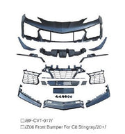 FRONT BUMPER FOR CHEVROLET CORVETTE STINGRAY C8 2020+ | Z06 STYLE