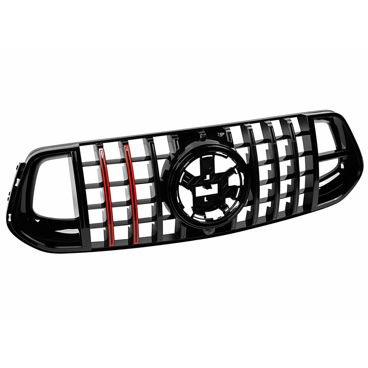 Front Central Grille suitable for Mercedes GLE SUV W167 V167 GLE Coupe C167 Sport Package (2019-06.2023) GTR Panamericana Des