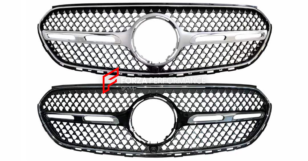X254 FRONT DIAMOND GRILLE for MERCEDES-BENZ GLC CLASS 2023+