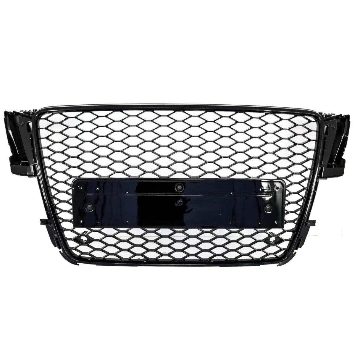 Front Grille suitable for Audi A5 8T (2008-2011) RS5 Design Badgeless Piano Black – product image 1