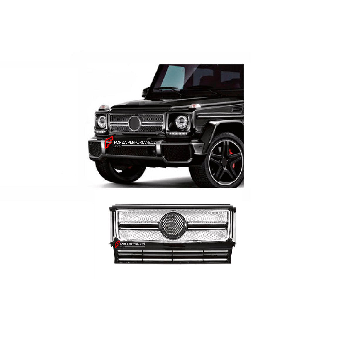 FRONT GRILLE for MERCEDES-BENZ G-CLASS W463 G65 2008 - 2018