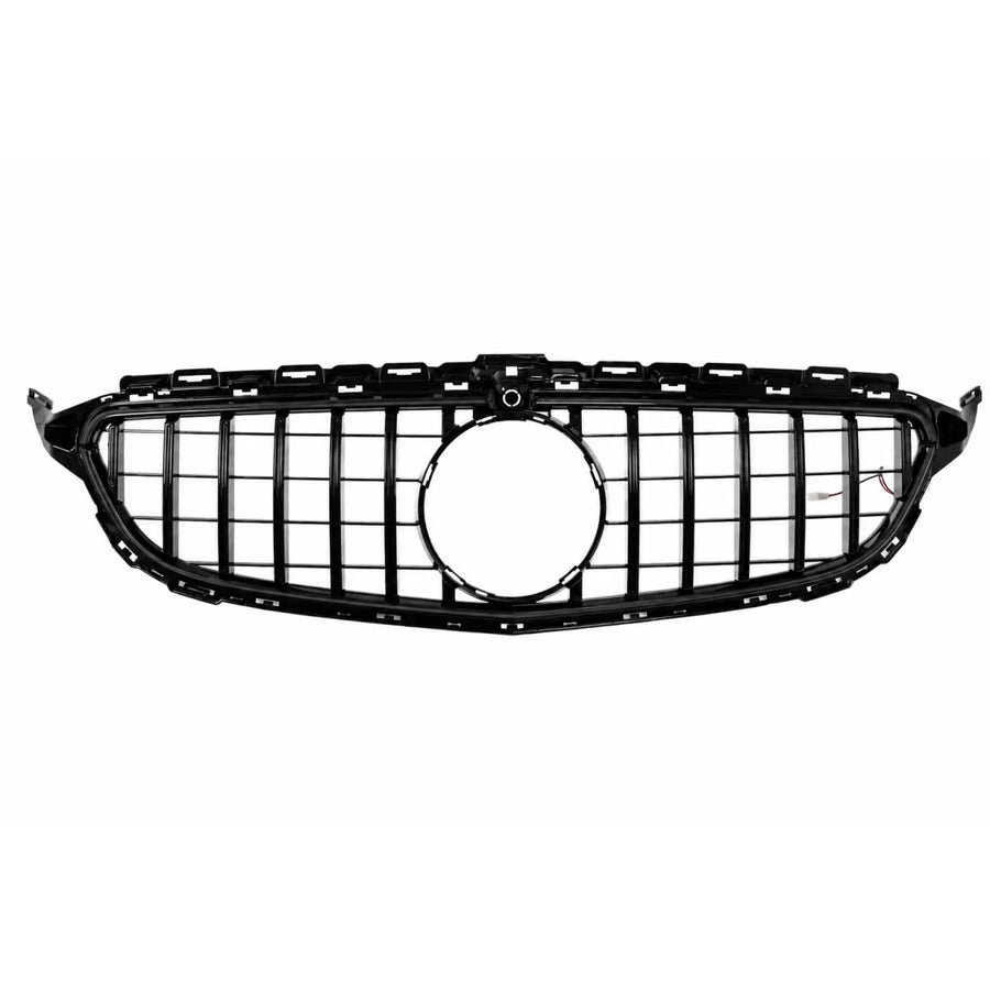 Central Grille with LED suitable for Mercedes C-Class W205 S205 C205 (2014-2020) GTR Design – product image 1