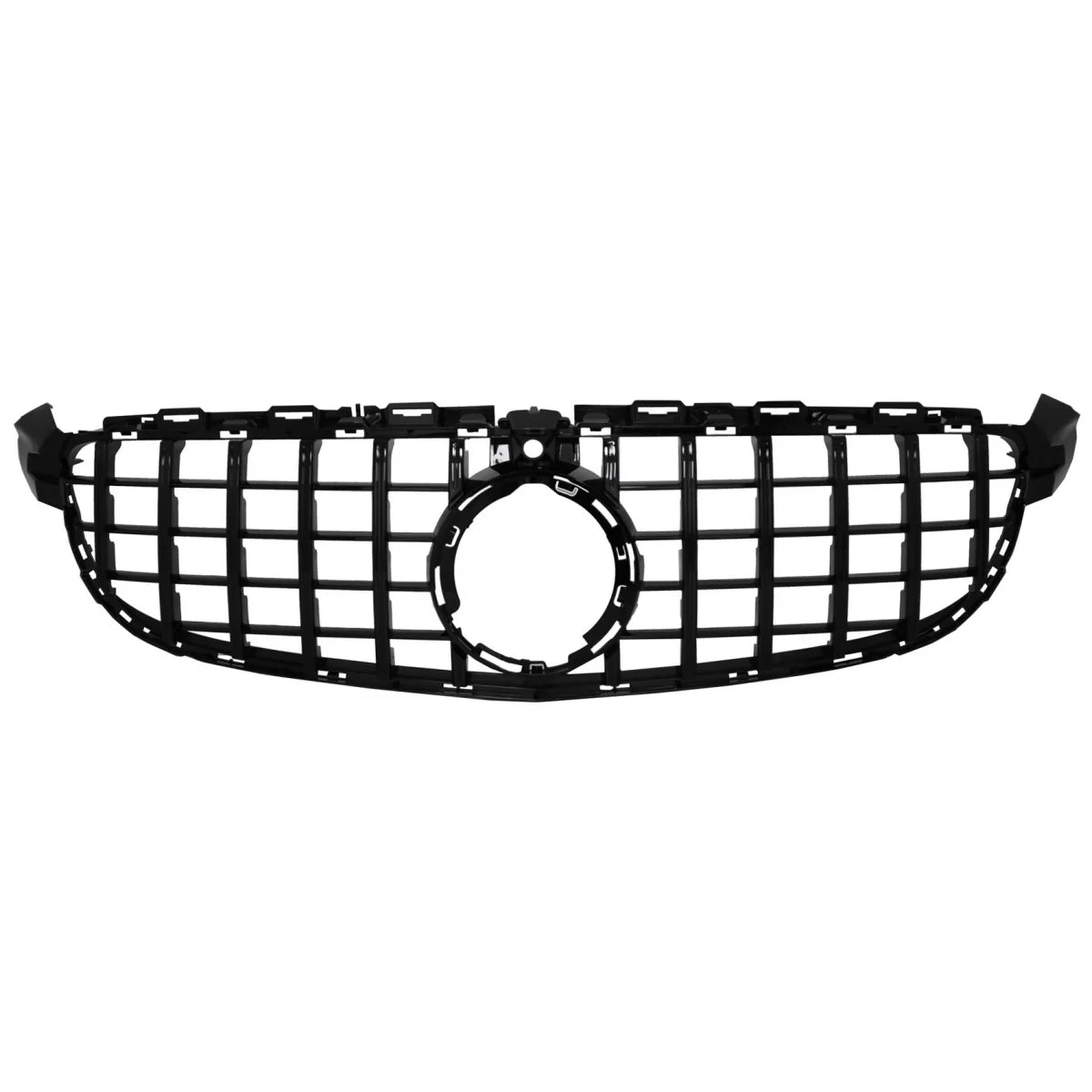 Front Grille suitable for Mercedes C-Class C63 W205 Sedan S205 T-Modell A205 Cabriolet C205 Coupe (03.2018-2020) with camera 
