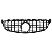 Front Grille suitable for Mercedes C-Class C63 W205 Sedan S205 T-Modell A205 Cabriolet C205 Coupe (03.2018-2020) with camera 