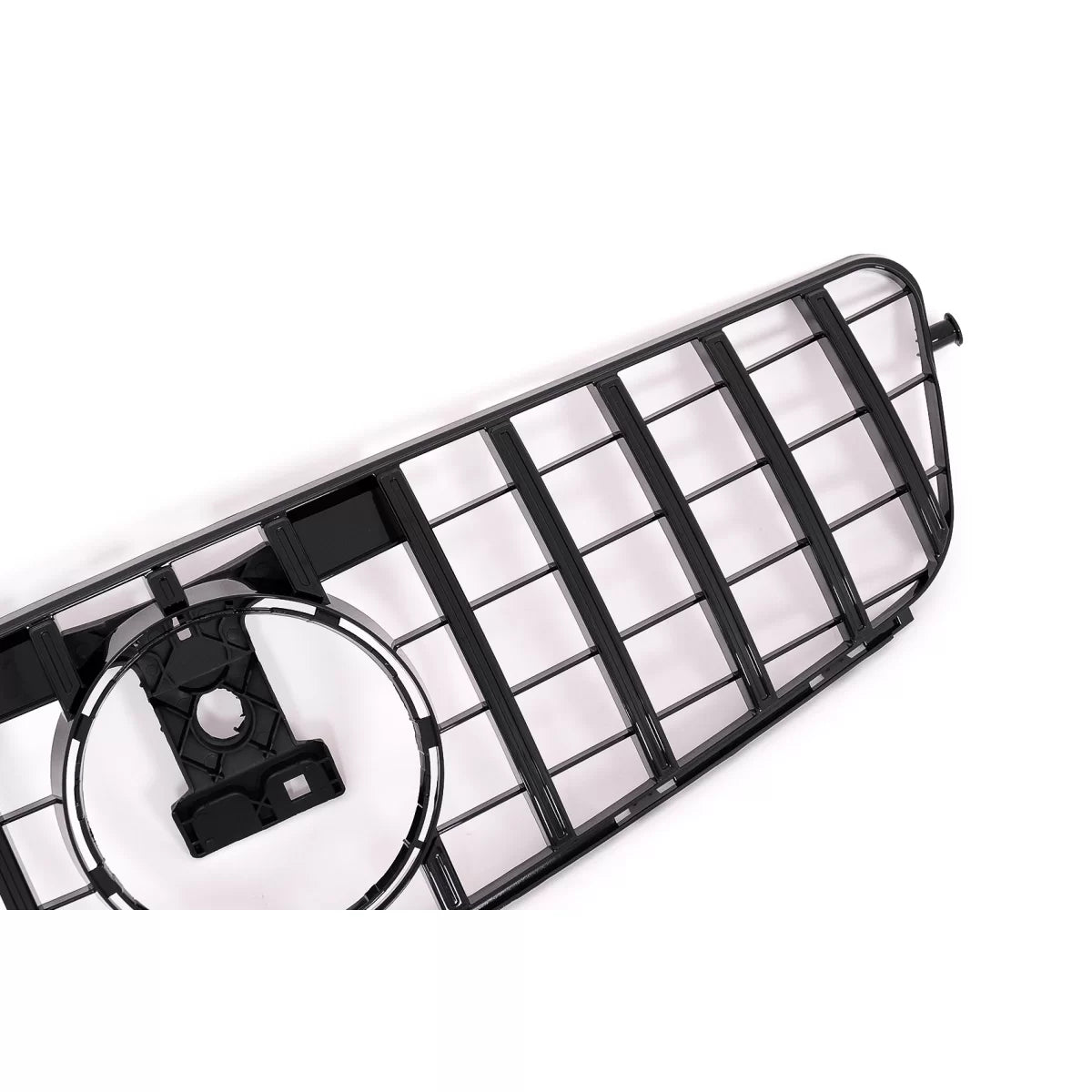 Front Grille suitable for Mercedes C-Class W204 S204 Limousine Station Wagon (2007-2014) GT-R Panamericana Design Black – pro