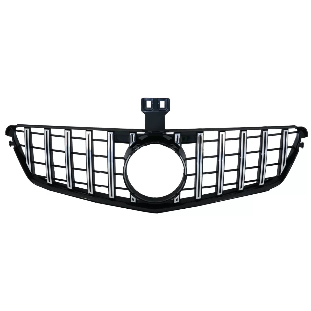 Front Grille suitable for Mercedes C-Class W204 S204 Limousine Station Wagon (2007-2014) GT-R Panamericana Design Chrom – pro