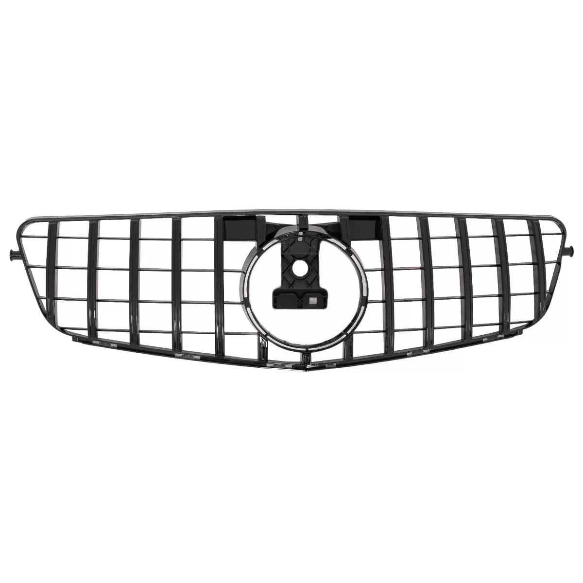 Front Grille suitable for Mercedes C-Class W204 S204 Limousine Station Wagon (2007-2014) GT-R Panamericana Design Black – pro