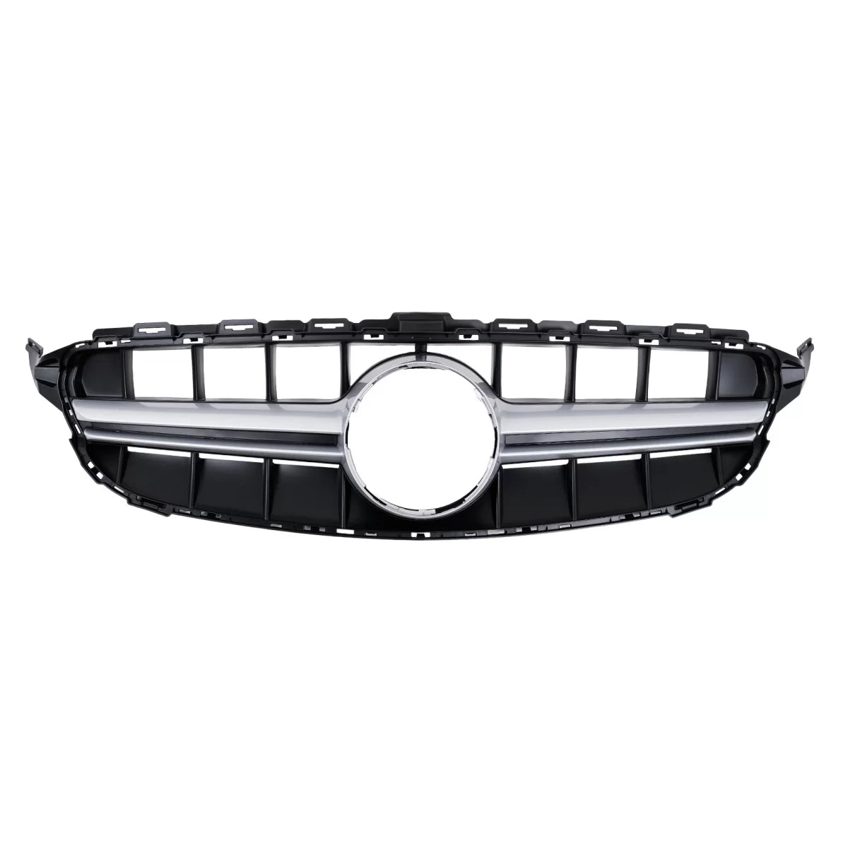 Front Grille suitable for Mercedes C-Class W205 S205 C205 A205 (2014-2018) without Camera – product image 1