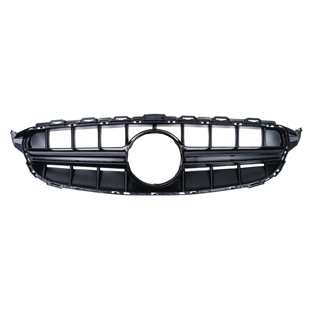 Front Grille suitable for Mercedes C-Class W205 S205 C205 A205 (2014-2018) without Camera Black – product image 1