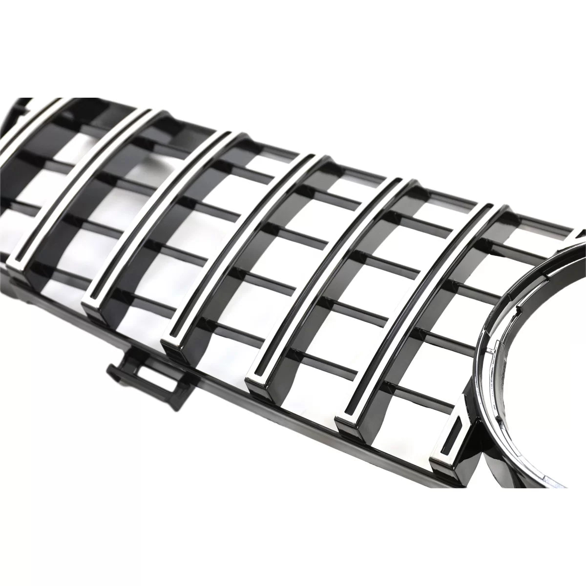 Front Grille suitable for Mercedes CLS W219 (2005-2008) GT-R Panamericana Design Chrome – product image 1