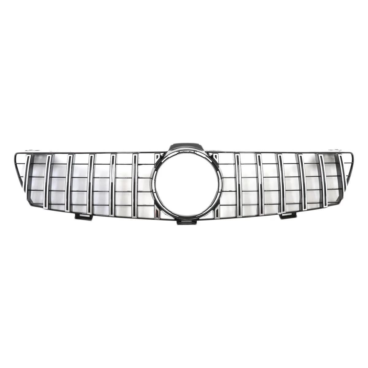 Front Grille suitable for Mercedes CLS W219 (2005-2008) GT-R Panamericana Design Chrome – product image 1