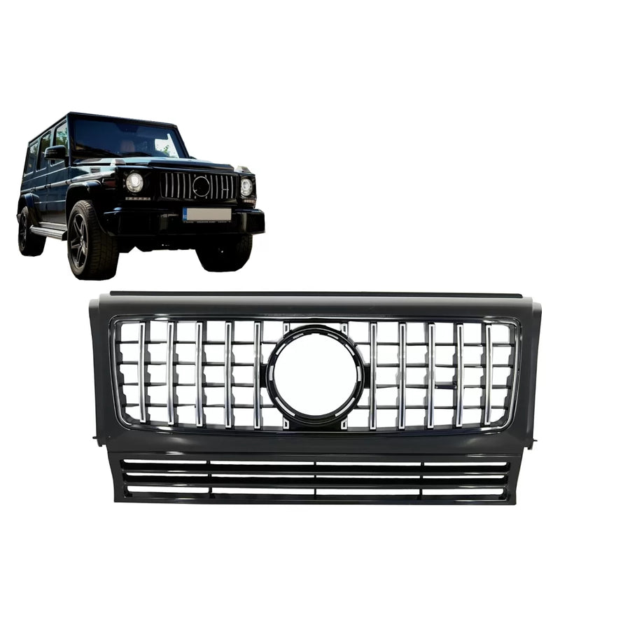 Front Grille suitable for Mercedes G-Class W463 (1990-2018) New G63 GT-R Panamericana Design – product image 1