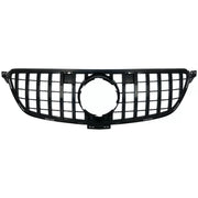 Front Grille suitable for Mercedes GLE Coupe C292 (2015-2018) GLE W166 SUV (2015-2018) GT-R Panamericana Design Piano Black –