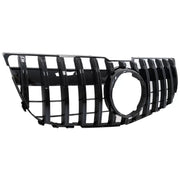 Front Grille suitable for Mercedes GLK-Class X204 Facelift (2013-2015) GT-R Panamericana Design Piano Black – product image 3