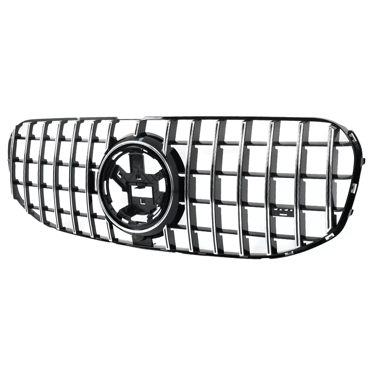 Front Grille suitable for Mercedes GLS SUV X167 (2019-2023) GT-R Panamericana Design Chrome – product image 1